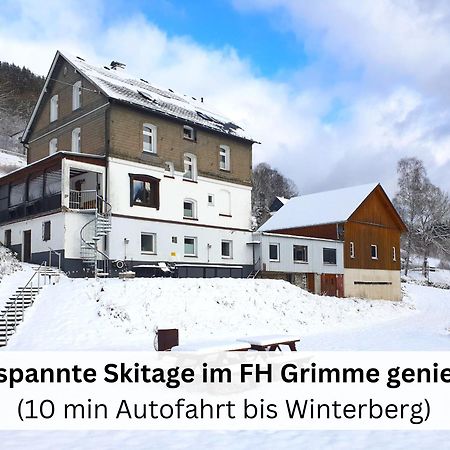 Ferienhaus Grimme - 350M2, 18 Betten - Mit Indoorspielplatz, Pool, Grosser Terrasse, Grill, Sauna, Kicker, Dart, Uvm - Ideal Fuer Familien 슈말렌부르크 외부 사진