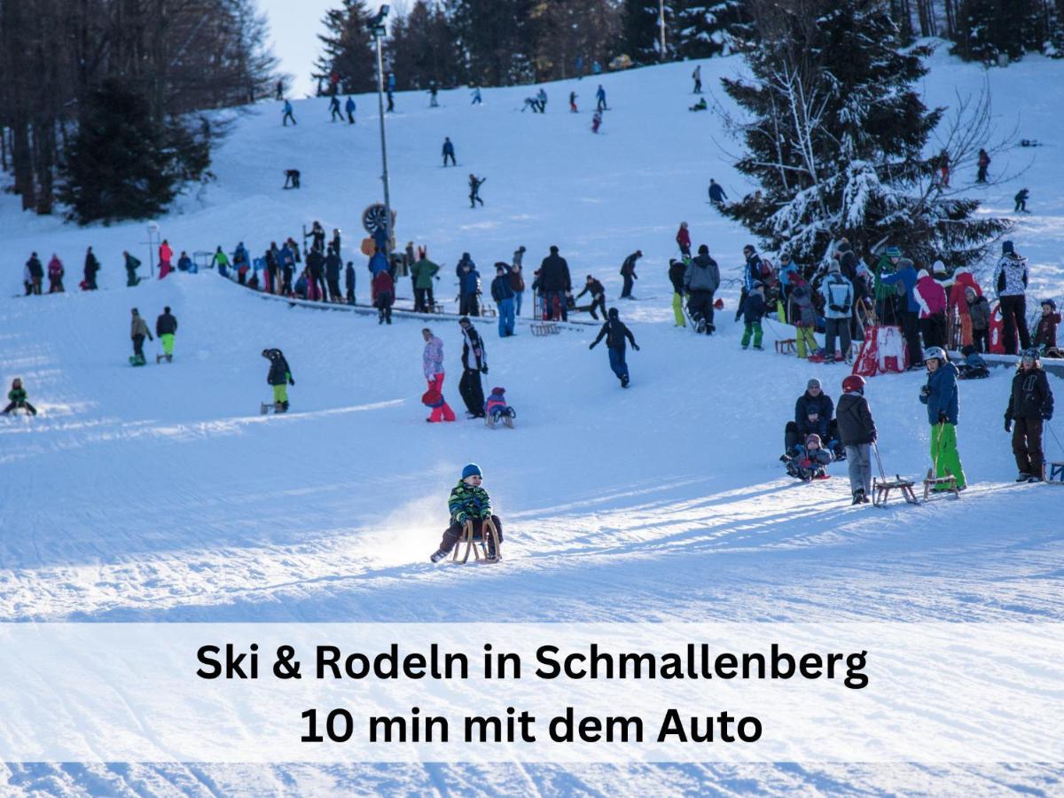 Ferienhaus Grimme - 350M2, 18 Betten - Mit Indoorspielplatz, Pool, Grosser Terrasse, Grill, Sauna, Kicker, Dart, Uvm - Ideal Fuer Familien 슈말렌부르크 외부 사진